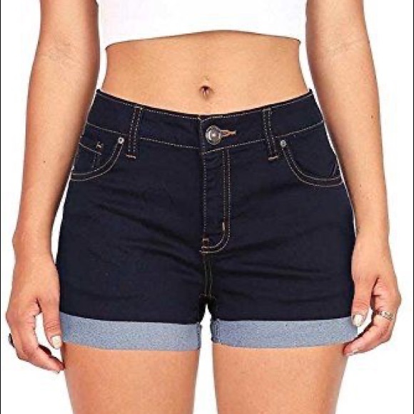 Forever 21 Pants - NEW. Forever 21 Dark Denim Shorts